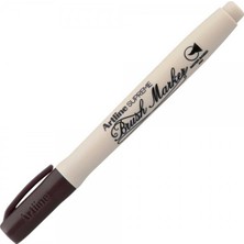 Artline : Supreme Brush Marker Esnek Fırça Uçlu Kalem : Koyu Kahverengi