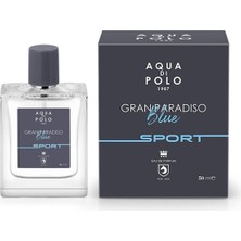 Aqua Di Polo 1987 Gran Paradiso Blue Sport 50 ml ve Gran Paradiso 50ML Edp 2'li Erkek Parfüm Seti