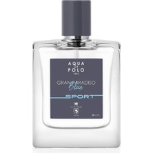 Aqua Di Polo 1987 Gran Paradiso Blue Sport 50 ml ve Gran Paradiso 50ML Edp 2'li Erkek Parfüm Seti