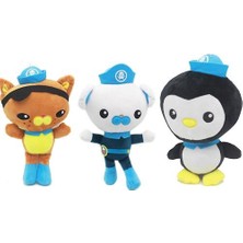 Sld  Octonauts Peluş Oyuncak Barnacles Kwazii Peso Doktor Bebek 25 cm (Yurt Dışından)