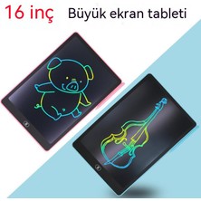 Çocuk LCD Yazı Tahtası 8,5 Inç 10 Inç 12 Inç 16 Inç Çizim Tahtası Renkli LCD Çizim Tahtası Grafiti El Yazısı (Yurt Dışından)