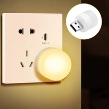 Akyel Ticaret Mini Boy USB Aydınlatma LED Göz Korumalı Okuma Işığı Mini LED Kolay Kullanılabilir USB Gece Lambası