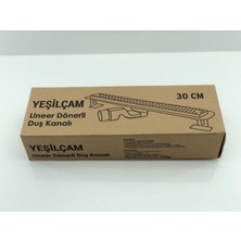 Yeşilçam 30 cm Lineer Dönerli Duş Süzgeci