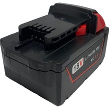 Milwaukee M18 6000MAH 48-11-1815 Için M18B2 L50 HD18 Matkap Uyumlu Led Göstergeli Li-Ion Pil