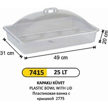 Arı Metal Plastik Küvet Kapaklı 2775