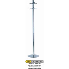 Arı Metal Portmanto Askı Kromajlı