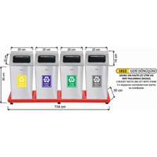 Arı Metal Geri Dönüşüm Bazalı 4 Lü