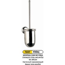 Arı Metal Akrobat Wc Fırça Paslanmaz Montajlı