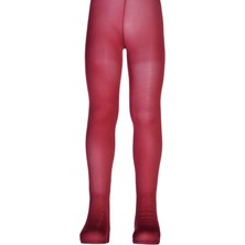 Secret Moda 50 Den Dore Mikro Çocuk Külotlu Çorap Bordo 2 3 Yaş