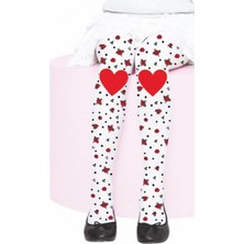 Secret Moda Daymod Gül Mikro Baskılı Çocuk Külotlu Çorap 3 4 Yaş