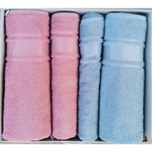 Özdilek Colourıst Best Set (Hamam Takımı) Mavi-Pembe