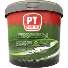 Petro Time Kauçuklu Yeşil Gres 14 kg -Suya Dayanıklı Green