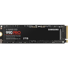 2TB SAMSUNG 990 PRO 7450/6900MB/s M.2 NVMe MZ-V9P2T0BW (Resmi Distribütör Garantili)