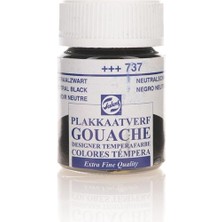 Talens Guaj Boya 737 Neutral Black 16 ml