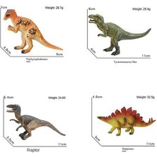 1Takım Katı Dinozor Modeli Demir Kutulu Dinozor Oyuncak (Yurt Dışından)