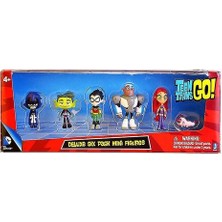 Şekil Set Teen Titans Go Oyuncak Bebek Anime Koleksiyonu Git(Yurt Dışından)