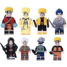 8 Adet Naruto Uzumaki Naruto Montajlı Minifigure Çocuk Yapı Taşı Oyuncaklar(Yurt Dışından)