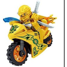 8 Adet Ninjago Motosiklet Seti Minifigures Mini Rakamlar (Yurt Dışından)