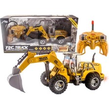 1:30 4ch / 5ch Rc Mühendislik Kamyon Ekskavatör Buldozer Simülasyon Modeli (Yurt Dışından)