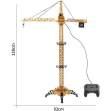 Yükseltilmiş Serin Sürüm Uzaktan Kumanda Inşaat Vinç(Yurt Dışından)