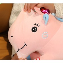 50 cm Sevimli LED Işık Unicorn Yastık Unicorn Peluş Oyuncaklar(Yurt Dışından)