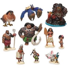 10 Adet Moana Figure Oyuncak Bebekler Çocuklar (Yurt Dışından)