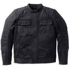 Harley-Davidson Men's Zephyr Mesh Jacket W/ Zip-Out Liner - Black