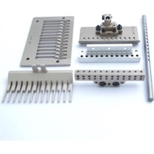 Hard Steel Siruba VC008 Lastik 12 Iğne Takım / VC008-12N 1/4(6.4mm)