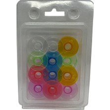 Moonstar Ev Tipi Aile Dikiş Makinesi Plastik Geniş Masura Renkli / HM2518M 12ADET