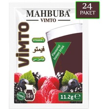 Mahbuba Vimto Orman Meyveli Aromalı Soğuk Toz İçecek 24x11.2gr