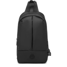 Smart Bags Smartbags Gumi Kumaş  Vücut Çantası 2022-8655 Siyah