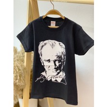 Mojo Bebek Unisex Çocuk Atatürk Baskılı Kısa Kol T-shirt 9034 Siyah