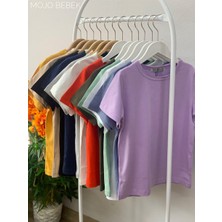Woorage  Çocuk Basic Kısa Kol T-Shirt 5203 Mint