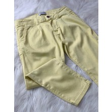 Nk Kids Kız Çocuk Yazlık Yumuşak Relax Pantolon 56603 Sarı