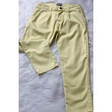 Nk Kids Kız Çocuk Yazlık Yumuşak Relax Pantolon 56603 Sarı