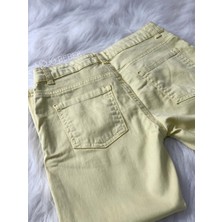 Nk Kids Kız Çocuk Yazlık Yumuşak Relax Pantolon 56603 Sarı