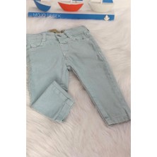 Mojo Erkek Bebek Dar Paça Kot Pantolon 15052 Mint