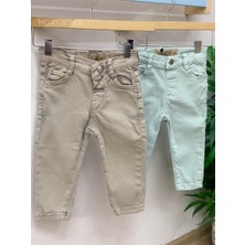 Mojo Bebek Mojo Erkek Bebek 1-5 Yaş Dar Paça Kot Pantolon 15052 Gri