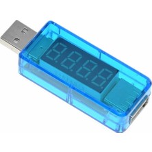 Cin LED Göstergeli USB Tester - USB Voltmetre, Ampermetre