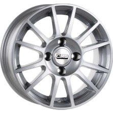 Cms-608-03 6.0X14"-4X108 ET15 65.1 Racing Silver Jant (4 Adet)