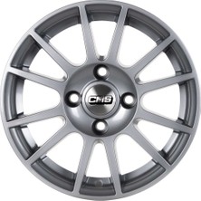 Cms-608-03 6.0X14"-4X108 ET15 65.1 Racing Silver Jant (4 Adet)