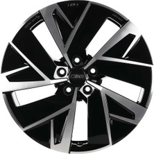 Cms-1340-01 7.5X19"-5X114.3 ET45 67.2 Diamond Black Gloss Jant (4 Adet)