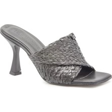 Lider Shoes Lider 3037 Siyah Kadın Terlik