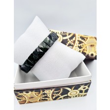 Gümüştel El Sanatları Yıldız Doğal Taş Rolex Bileklik Aaa Kalite