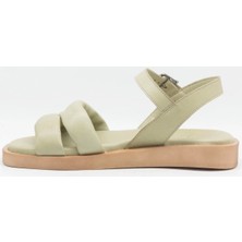 Lider Shoes Lider 5102 Yeşil Kadın Sandalet