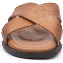 Lider Shoes Faruk Karar 6054 Taba Erkek Terlik