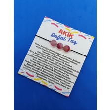 Gümüştel El Sanatları Akik Doğal Taş Bileklik