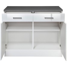 Reggio Atelier Mutfak Masası Çok Amaçlı Dolap Bar Masası Ada Mutfak 120 cm
