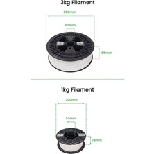 Porima Pla Premium Filament - 1.75MM Zümrüt Yeşil 3kg