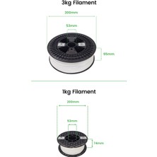 Porima Pla Filament - 1.75MM Sarı RAL1023 3kg